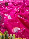 BV Special Magenta Chinnon Silk Saree