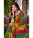 Laxmipati Amrit Varsha N-2203 Georgette Multicolor Saree 