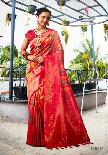 BV Rajwadi Kanchiwaram Silk Saree Festival Special 